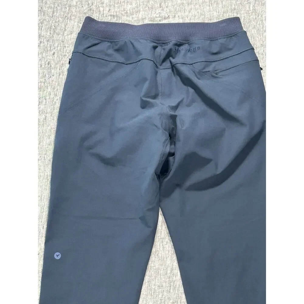 Birddogs Boom For Your Broomstick Jogger Sweatpants Mens Medium Navy Blue Lined